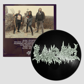 LARVAE Arousal Of The Crawling Creature LP BLACK [VINYL 12